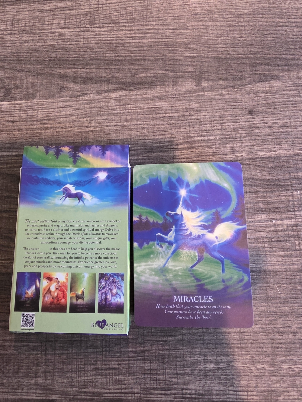 Oracle of the Unicorns Oracle Deck - 44 Cards With QR CODE FOR Guidebook - Picture 2 of 9